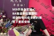 hth华体会官网-CBA推迟季后赛赛程：将在致敬抗疫主题的情况下重新安排